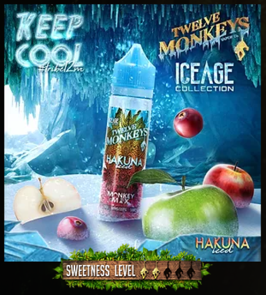 Twelve Monkeys Hakuna Iced 50ml